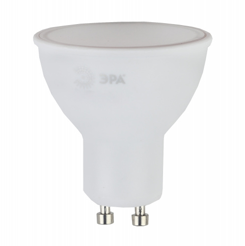 Лампа светодиодная ЭРА RED LINE LED MR16-7W-827-GU10 R GU10 7 Вт софит теплый белый свет (1/100) (Б0050198)