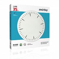 Светильник светодиодный SMARTBUY потолочный 35Вт сloсk (SBL-сloсk-35-Вт -6K) (1/10) (SBL-Clock-35-W-6K)