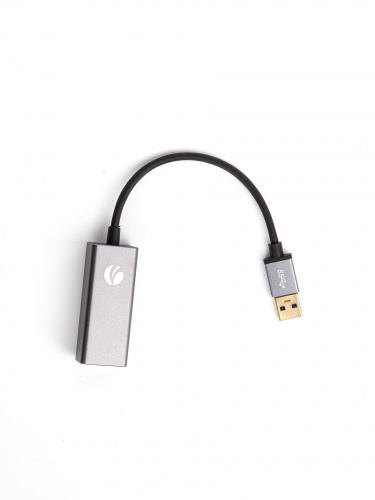 Кабель-переходник USB 3.0 (Am) --> LAN RJ-45 Ethernet 1000 Mbps, Aluminum Shell, VCOM <DU312M> (1/150) фото 2