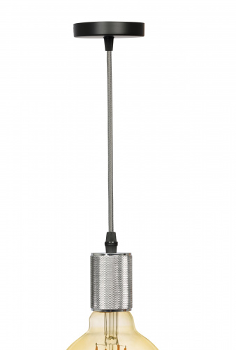 Cветильник ЭРА PL13 E27 - 5 CH подвес потолочный LOFT под лампу цоколь Е27 провод 1 м цвет хром (60/360) (Б0048526) фото 5