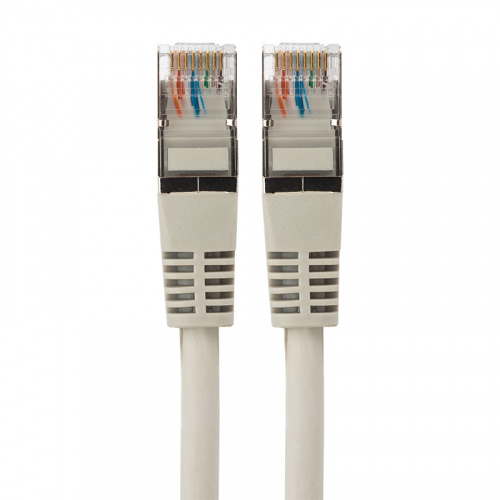 Rexant Пaтч-корд F/UTP, категория 5e, RJ45-RJ45, экранированный, 24AWG, LSZH, серый, 3м (1/100) (18-8006-1) фото 4