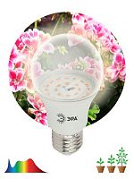Лампа светодиодная ЭРА FITO-11W-Ra90-E27 для растений полного спектра 11 Вт Е27 (1/36) (Б0039172)