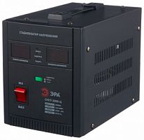 Стабилизатор напряжения ЭРА СНПТ-2000-РЦ переносной, ц.д., 90-260В/220В, 2000ВА (4/80) (Б0035296)