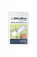 Флеш-накопитель USB  128GB  OltraMax  310  белый (OM-128GB-310-White)