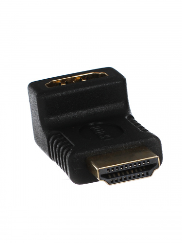 Переходник HDMI (M) <--> HDMI (F) угловой 90° VCOM <CA320> (1/200)