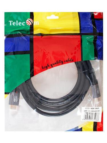 Кабель HDMI 19M/M,ver. 2.1, 8K@60 Hz 3m метал разъемы, Telecom <TCG365-3M> (1/70) фото 3