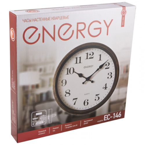Часы настенные кварцевые ENERGY модель ЕС-146 (1/10) (102256) фото 5