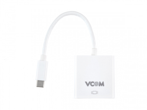 Кабель-адаптер USB 3.1 Type-Cm --> VGA(f) 1080@60Hz, 10Gbps , 0,15m VCOM <CU421> (1/72) фото 6