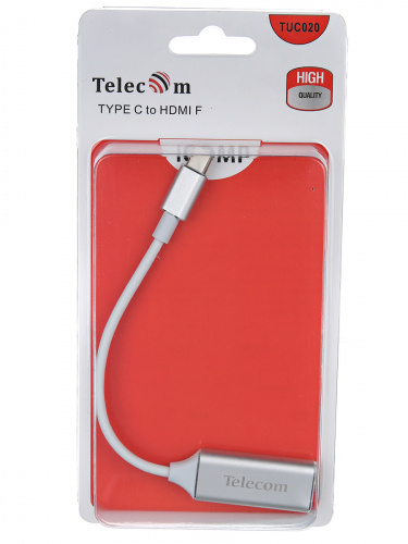 Кабель-адаптер USB3.1 Type-Cm --> HDMI (f) 4K@30Hz,Telecom<TUC020> (1/60) фото 3
