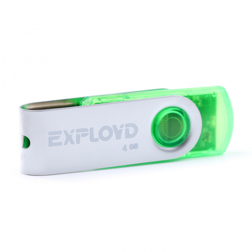 Флеш-накопитель USB  4GB  Exployd  530  зелёный (EX004GB530-G) фото 3