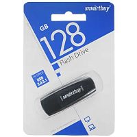 Флеш-накопитель USB 3.0  128GB  Smart Buy  Scout  чёрный (SB128GB3SCK)