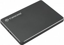 Внешний HDD  Transcend  2 TB  25C3 StoreJet, Extra Slim серый, 2.5", USB 3.0 (TS2TSJ25C3N)