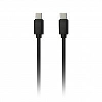 Кабель SMART BUY USB 2.0 Type-C to Type-C, fast charging, черный, 1м (iK-3112fc black) (1/60)