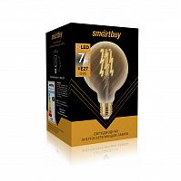 Лампа светодиодная SMARTBUY ART G95Gold-7W/3000/E27 (1/10/40) (SBL-G95GoldArt-7-30K-E27)