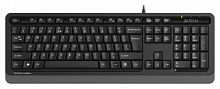 Клавиатура проводная A4TECH Fstyler FKS10 USB, черная/серая (FKS10 GREY)