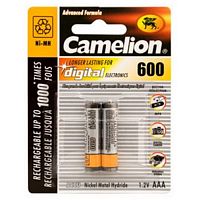 Аккумулятор CAMELION  R03 (600 mAh) (2 бл)   (2/24/480) (2695)