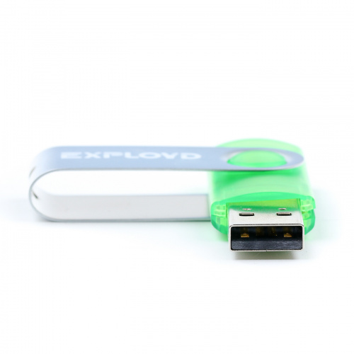 Флеш-накопитель USB  4GB  Exployd  530  зелёный (EX004GB530-G) фото 7