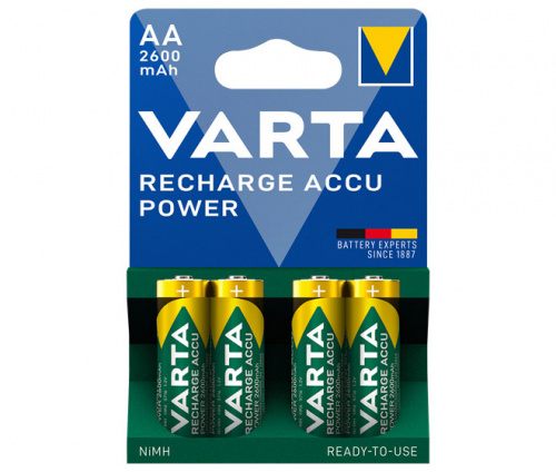 Аккумулятор VARTA R6 R2U (2600 mAh) (4 бл)  (4/40/100) (5716101404)