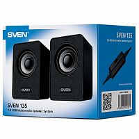 АС SVEN 135, черный (6 Вт, питание USB) (1/20) (SV-020231)