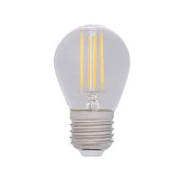 Лампа светодиодная REXANT филаментная Шарик GL45 9,5 Вт 950 Лм 4000K E27 прозрачная колба (10/100) (604-132)