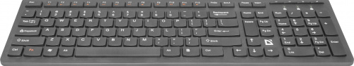 Комплект беспроводной Клавиатура + Мышь DEFENDER C-775 Columbia, USB, черная (1/20) (45775) фото 8