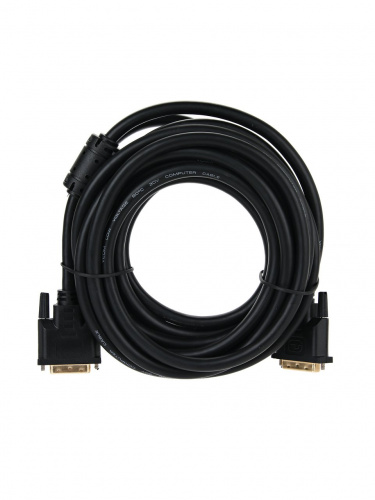 Кабель DVI-DVI Dual Link (25M-25M), 5m, 2 фильтра VCOM <VDV6300-5M> (1/25) фото 2