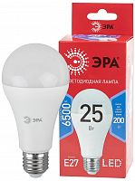 Лампа светодиодная ЭРА RED LINE LED A65-25W-865-E27 R Е27 / E27 25 Вт груша холодный дневной свет (10/100/1200) (Б0048011)