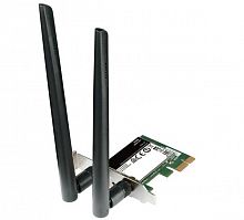 PCI Express адаптер D-LINK DWA-582/RU/10/B1A, WiFi DWA-582, PCI-E, USB 2.0 (ант.внеш.съем) 2ант. (DWA-582/RU/B1A)