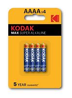 Элемент питания KODAK MAX LR61-4BL [K4A-4] (4/120/960/38400) (Б0046504)
