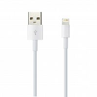 Кабель SMART BUY для iPhone 5/5S/6/6 plus, USB 2.0 - 8 pin Lightning, белый, 1 м. (1/500) (iK-512)