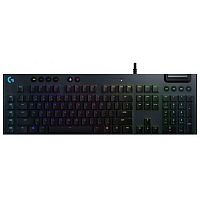 Клавиатура беспроводная LOGITECH RGB Mechanical Gaming Keyboard G815 TACTILE SWITCH, черная (920-008991)