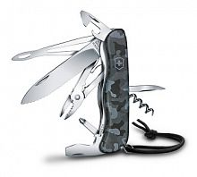 Нож перочинный Victorinox Skipper, 111 мм., 17 функций, морской камуфляж (0.8593.W942)