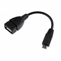 Кабель-адаптер OTG USB 2.0 Af - micro USB B, 5pin вилка, 0.2 м. Smart Buy (1/1000) (K-OTG3)