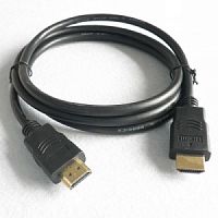 Кабель RITMIX RCC-151, черный, HDMI M/M, 2.0V, 30AWG, CCS, омедненный, позол.контакты, 1,8 м. (1/125 (15119599)