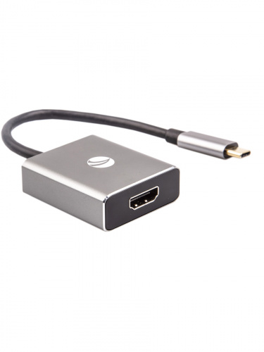 Aдаптер USB 3.1 Type-Cm -->HDMI A(f) 4K@60Hz, Aluminum Shell, VCOM<CU423T>(1/72) фото 4