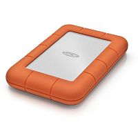 Внешний HDD  LaCie   4 TB Rugged Mini оранжевый, 2.5", USB 3.0 (LAC9000633)