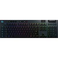 Клавиатура беспроводная LOGITECH RGB Mechanical Gaming Keyboard G915 TACTILE SWITCH, черная (920-008909)