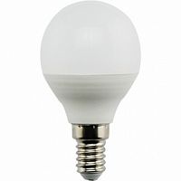 Лампа светодиодная ECOLA globe Premium 9,0W G45 220V E14 2700K шар (композит) 82x45 (10/100) (K4QW90ELC)