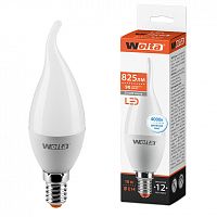 Лампа светодиодная WOLTA Свеча на ветру CD37 10Вт 4000К 825лм Е14 1/50 (25SCD10E14)