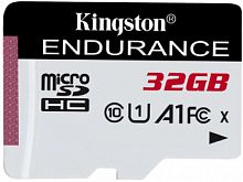 Карта памяти MicroSD  32GB  Kingston Class 10 Canvas Select High Endurance UHS-I A1 V30 U1 (95 Mb/s) без адаптера (SDCE/32GB)