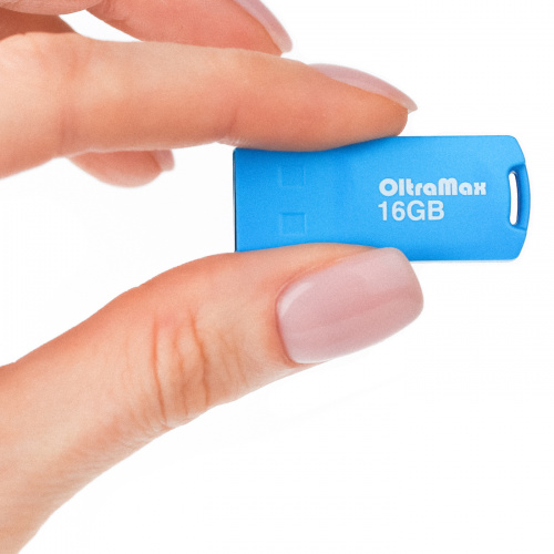 Флеш-накопитель USB  32GB  OltraMax  Smile  синий (OM 032GB Smile Bl) фото 6