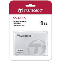 Внутренний SSD  Transcend 1TB  230S, SATA-III, R/W - 560/520 MB/s, 2.5", 3D NAND, TLC (TS1TSSD230S)