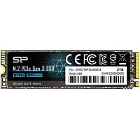 Внутренний SSD  Silicon Power  512GB  A60, PCIe 3x4, R/W - 2200/1600 MB/s, (M.2), 2280, TLC 3D NAND (SP512GBP34A60M28)