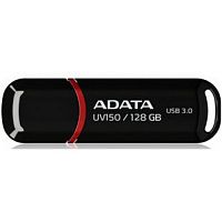 Флеш-накопитель USB 3.0  128GB  A-Data  UV150  чёрный (AUV150-128G-RBK)