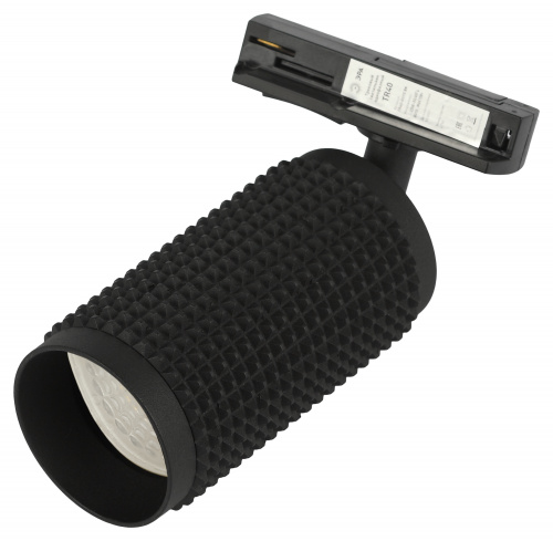Трековый светильник однофазный ЭРА TR40-GU10 BK под лампу MR16 черный (1/50) (Б0054199) фото 6