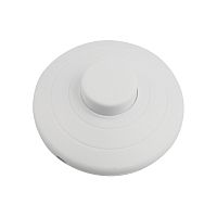 Выключатель-кнопка 250V 2А ON-OFF белый (напольный - для лампы) REXANT (1/300) (36-3015)