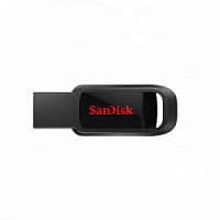 Флеш-накопитель USB  128GB  SanDisk  Cruzer Spark  чёрный (SDCZ61-128G-G35)