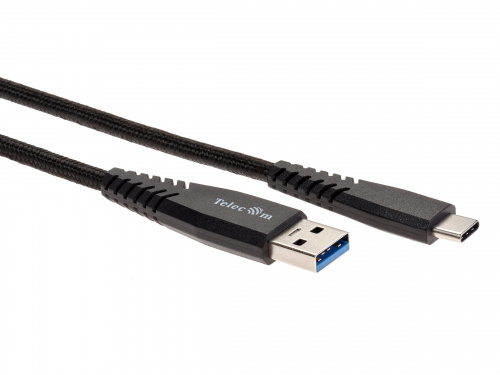 Кабель-адаптер USB 3.1 Type-Cm --> USB 3.0 Am, 2метра  Telecom <TC402B-2M> (1/125) фото 3