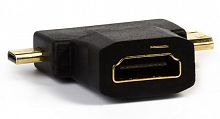 Адаптер SMART BUY HDMI F-miniHDMI M-microHDMI M (1/1000) (A119)