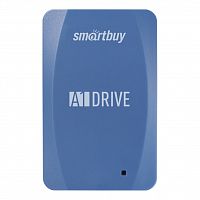 Внешний SSD  Smart Buy  1 TB  Aqous A1 синий, 1.8", USB 3.1 (SB001TB-A1C-U31C)